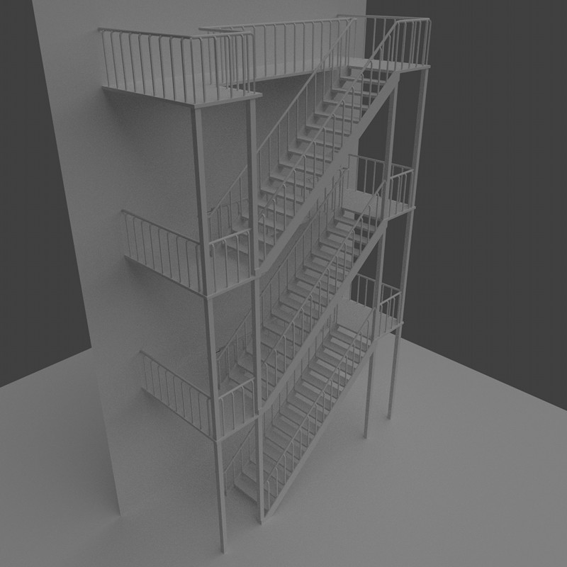 Factory Stairs preview image 1